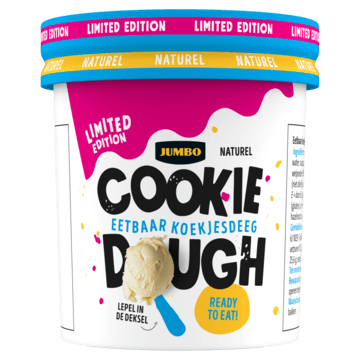 Jumbo Naturel Cookie Dough Limited Edition 95g Afbeelding